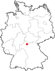 Karte Sulzfeld, Grabfeld